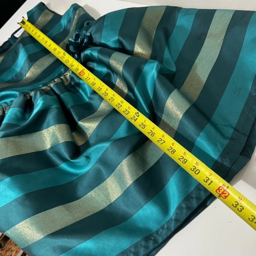 The Children's Place Green and Gold Formal Dress